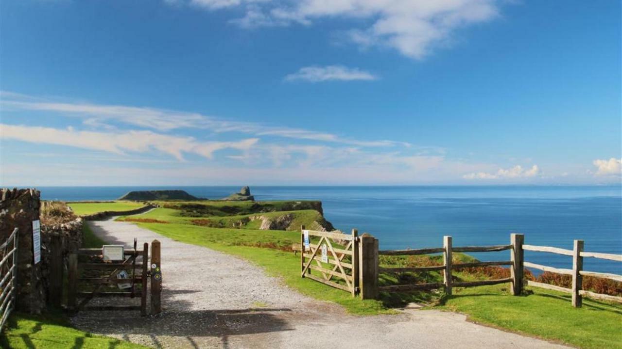 Little Hill Cottage, Rhossili Swansea Esterno foto